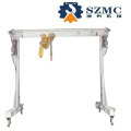 Height Adjustable Light Weight Duty Aluminum Portable Mobile Mini Indoor Small Gantry Crane Price